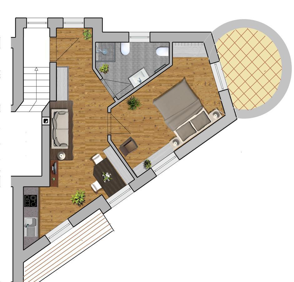 Hotel Garni Piz Da L'Ander Corvara Zewnętrze zdjęcie